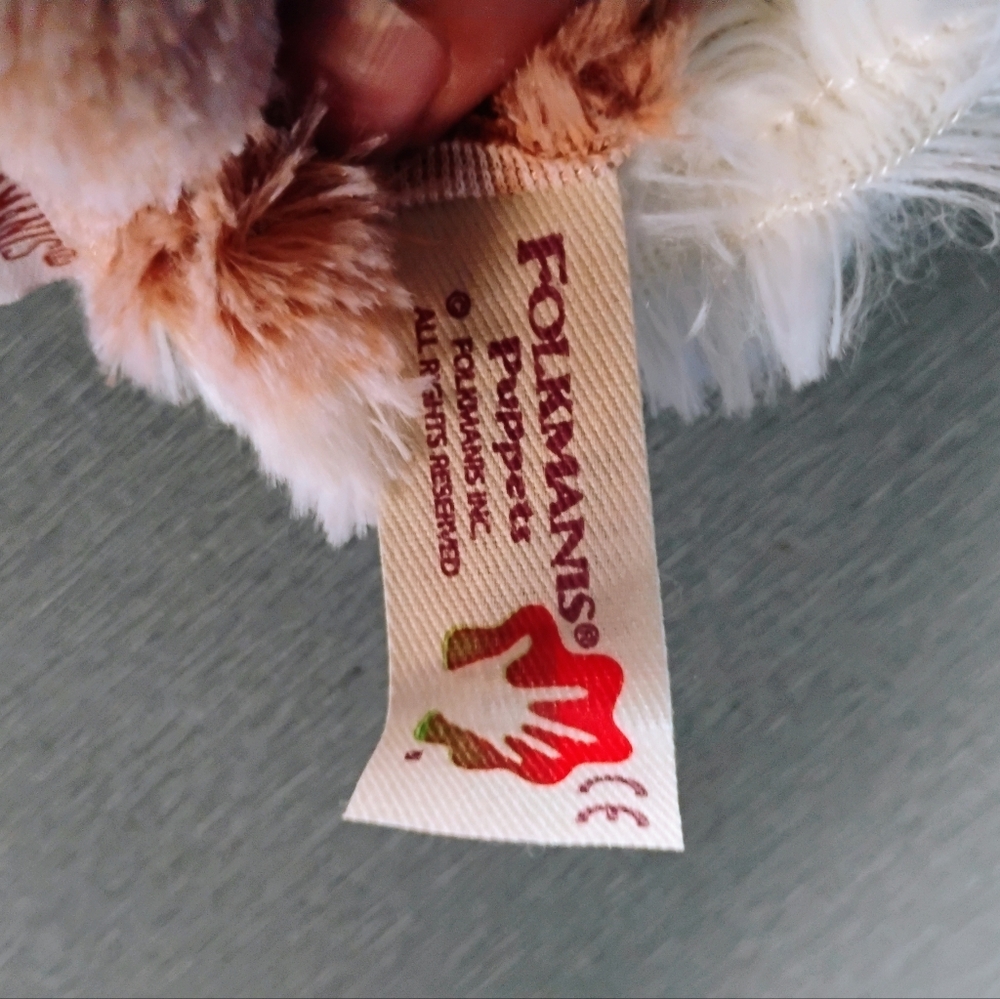 Folkmanis Plush Rabbit Puppet - Picture 2 of 2